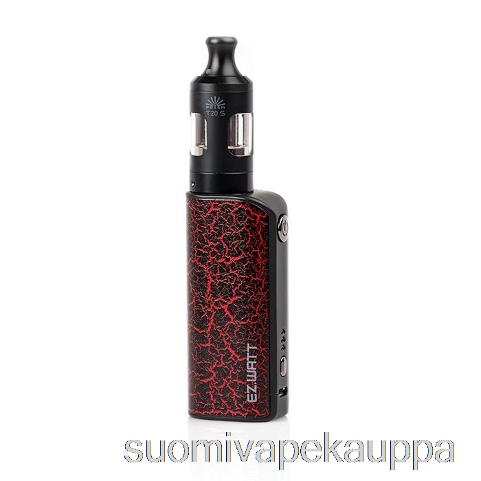 Vape Netistä Innokin Ez.watt 35w Starter Kit Red & Black Crackle